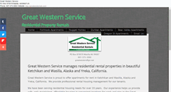 Desktop Screenshot of greatwesternak.com
