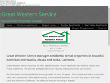 Tablet Screenshot of greatwesternak.com